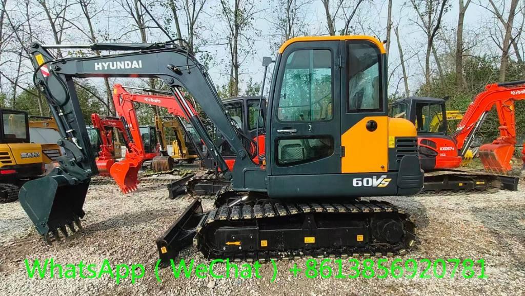 Hyundai R60-VS حفارات صغيرة أقل من 7 طن (حفارات صغيرة)