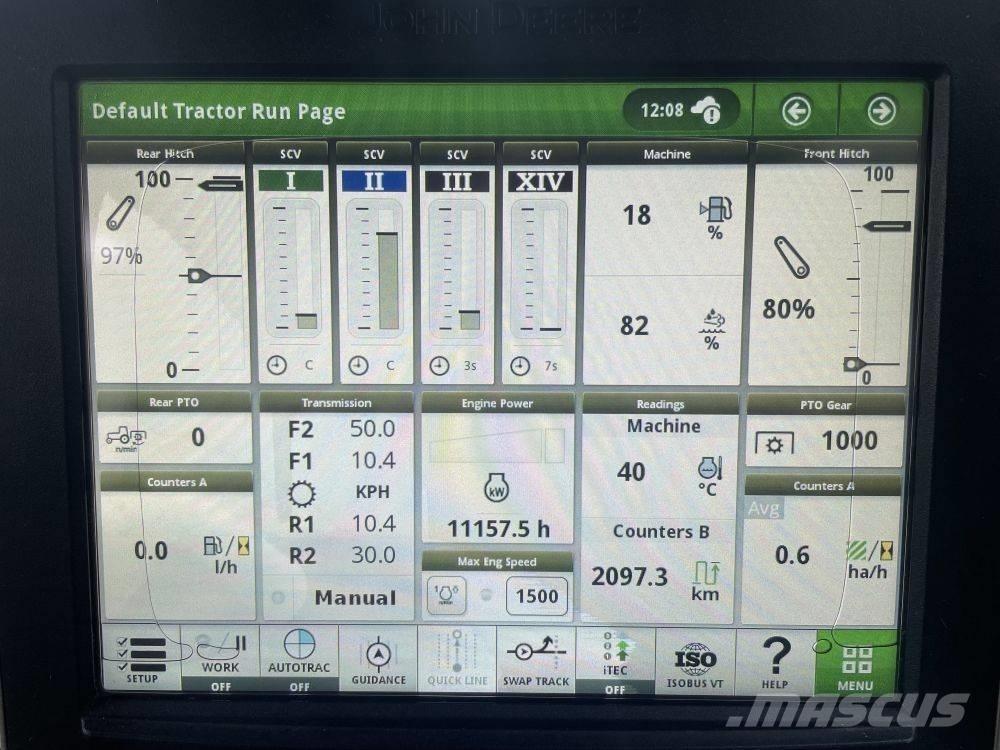 John Deere 6155 R الجرارات