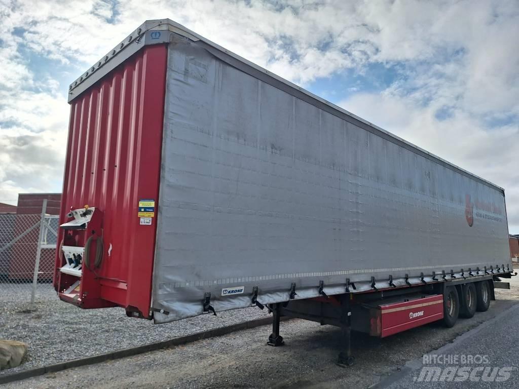 Krone Gardin trailer نصف مقطورات بباب جانبي