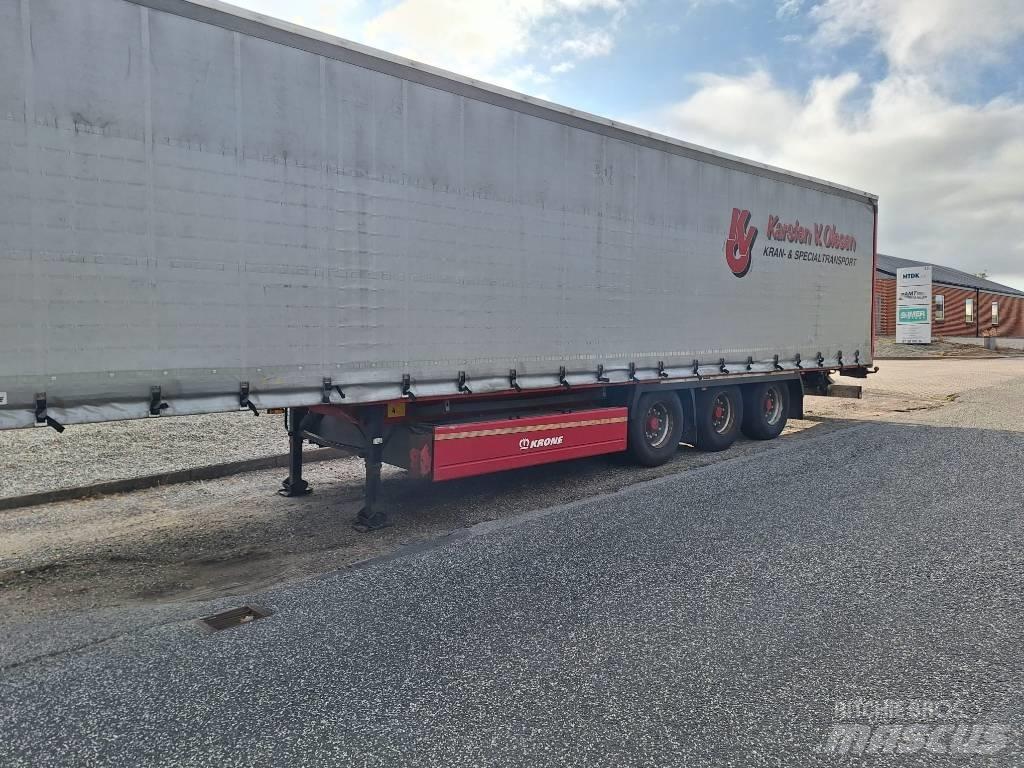Krone Gardin trailer نصف مقطورات بباب جانبي