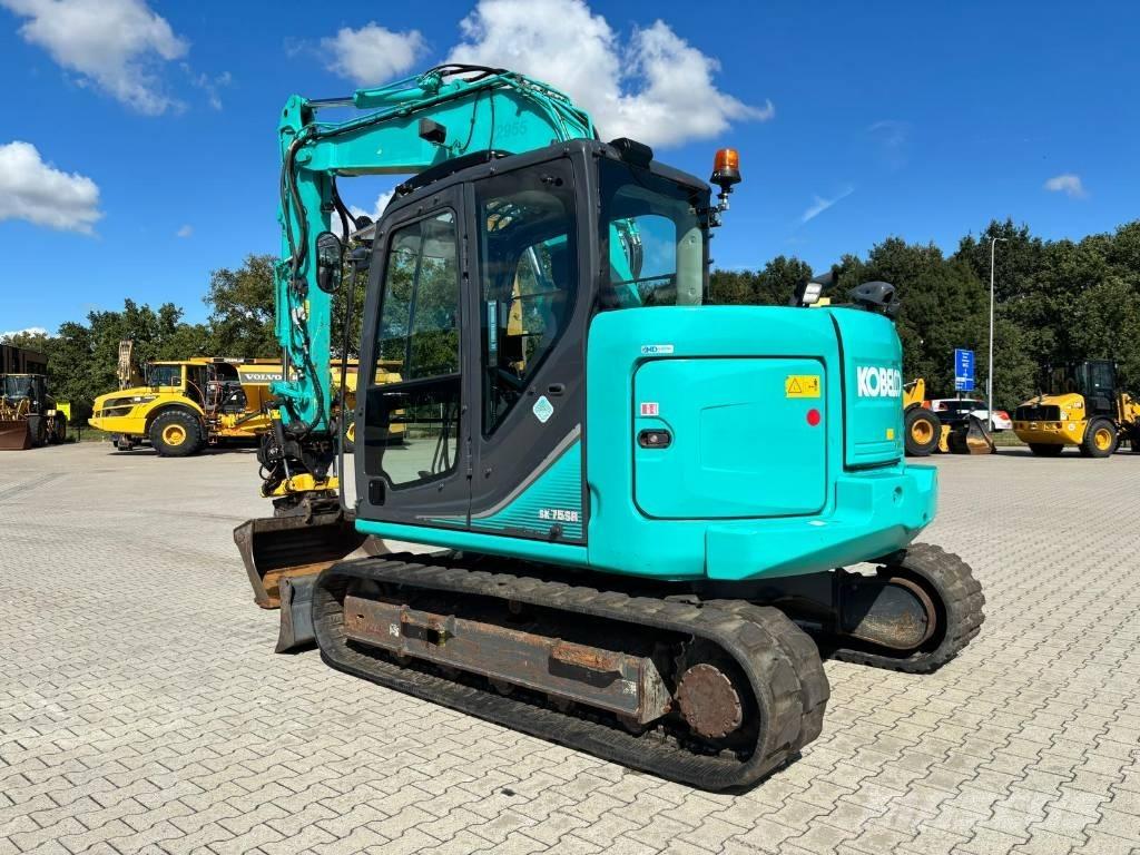 Kobelco SK 75 SR-3E حفارات وسط 7 طن - 12 طن