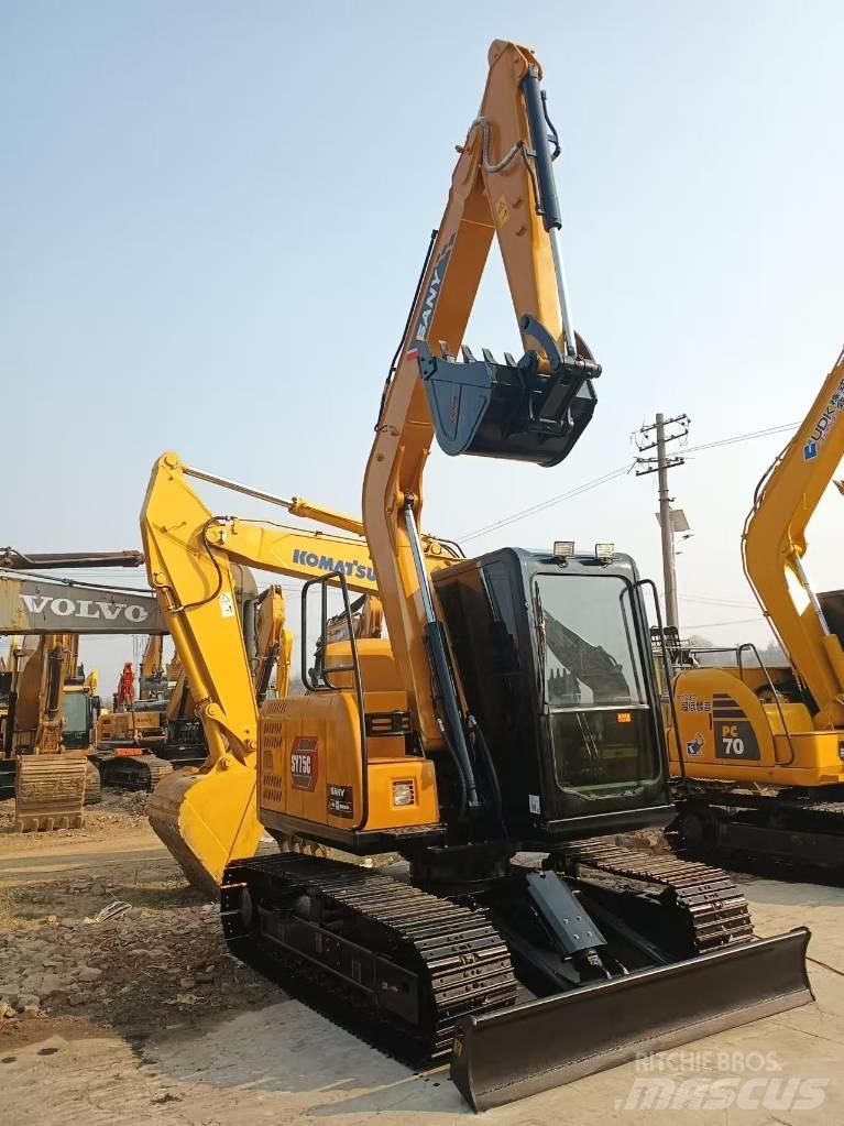 Sany SY 75 C pro حفارات صغيرة أقل من 7 طن (حفارات صغيرة)