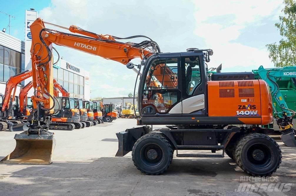 Hitachi ZX 140 W-6 حفارات بعجل