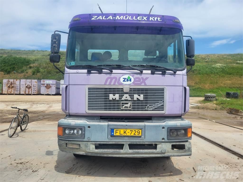 MAN F 2000 19.403 شاحنات بمقصورة وهيكل