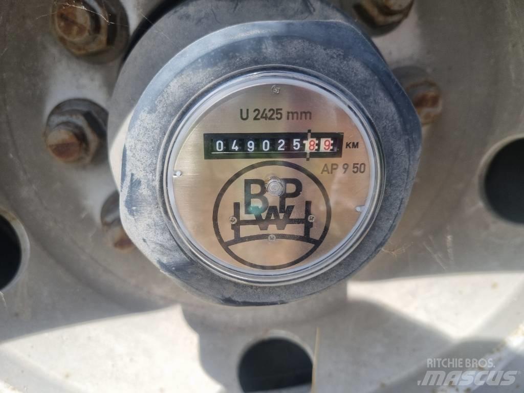 Kel-Berg S 500 نصف مقطورة مسطحة منخفضة