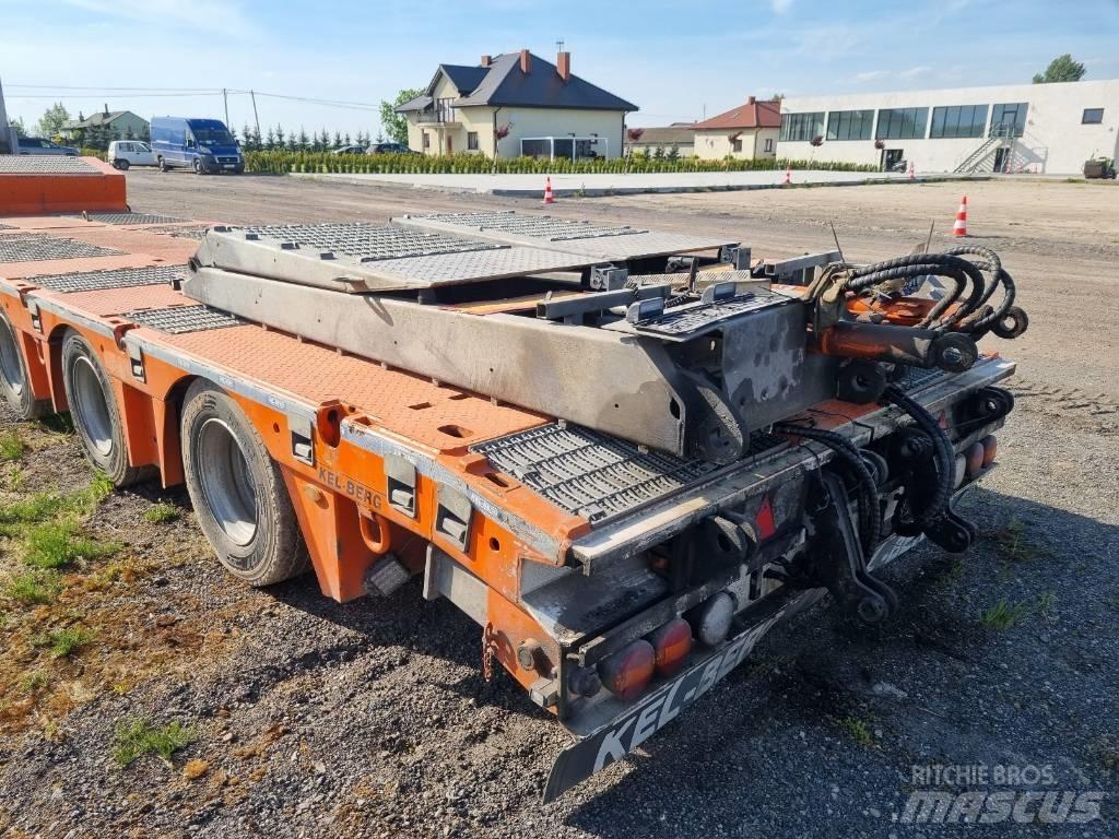 Kel-Berg S 500 نصف مقطورة مسطحة منخفضة