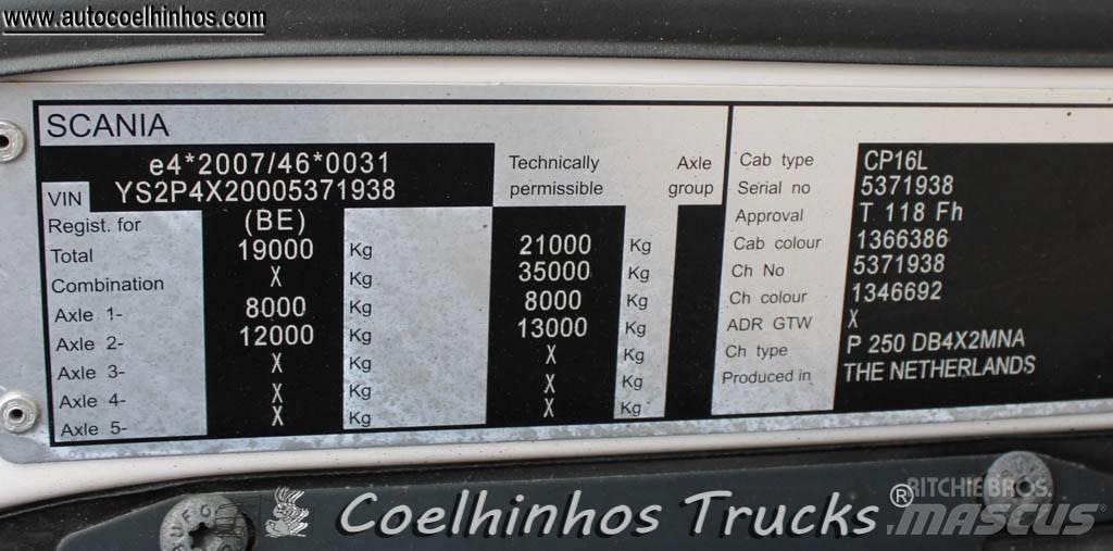 Scania P 250 شاحنات ذات هيكل صندوقي