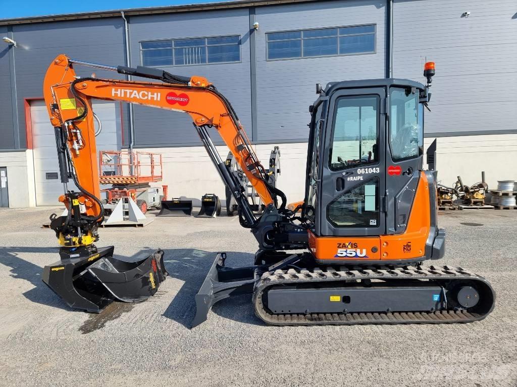 Hitachi ZX55U-6 حفارات صغيرة أقل من 7 طن (حفارات صغيرة)