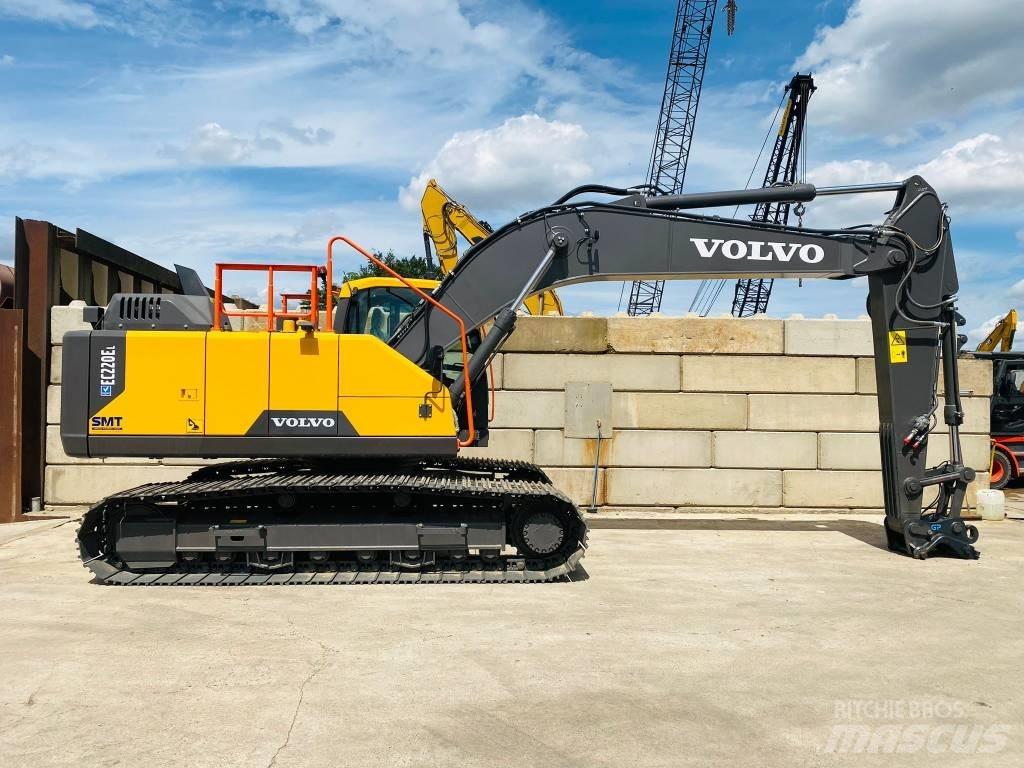 Volvo ec220el حفارات زحافة