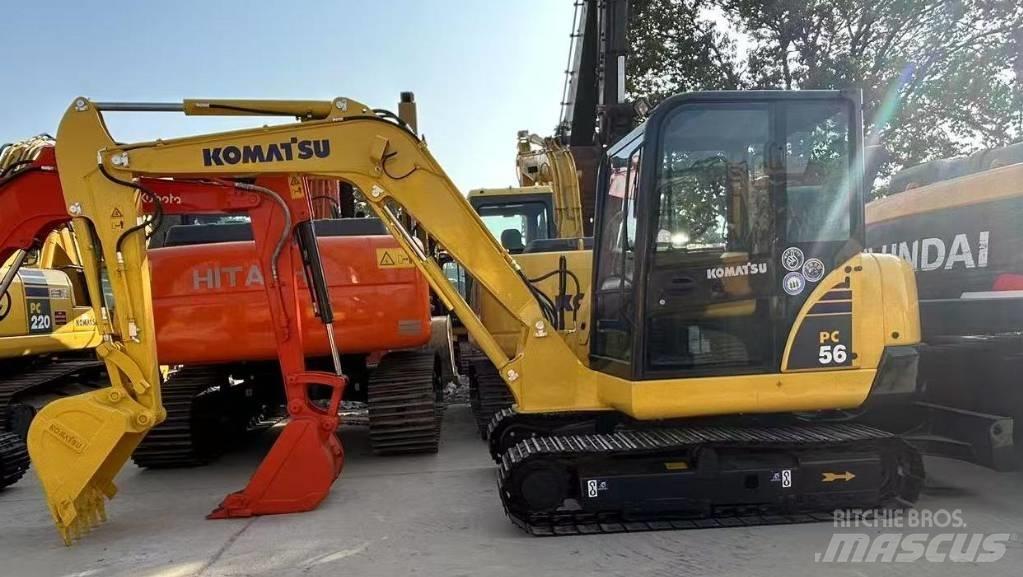 Komatsu PC 56 حفارات صغيرة أقل من 7 طن (حفارات صغيرة)