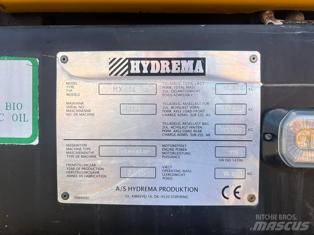 Hydrema MX14 حفارات بعجل