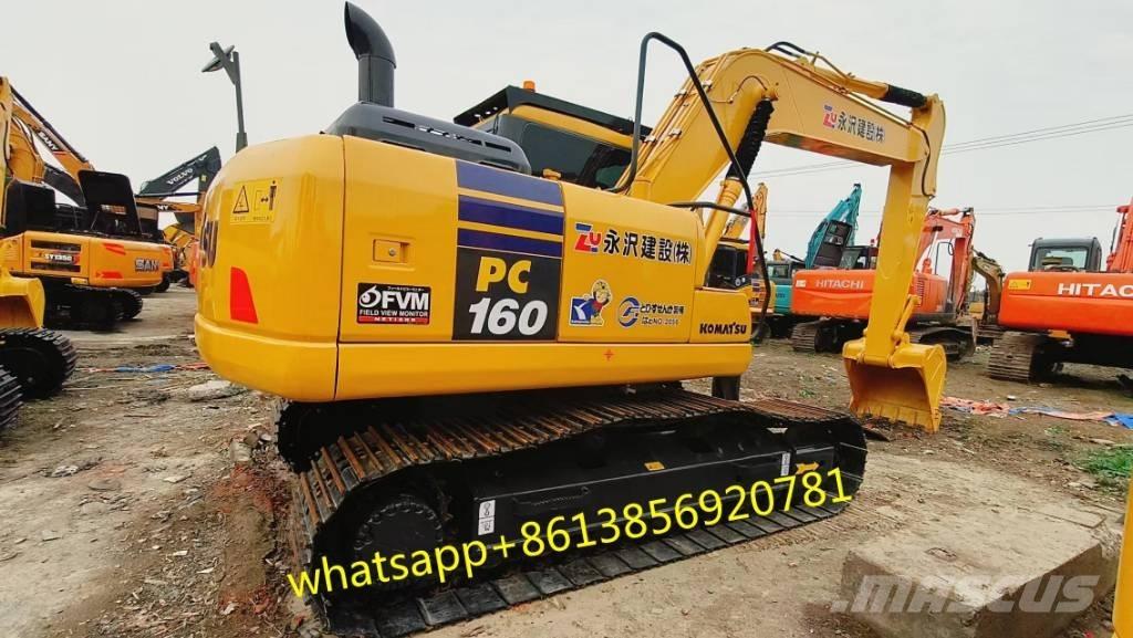 Komatsu PC 160-7 حفارات زحافة