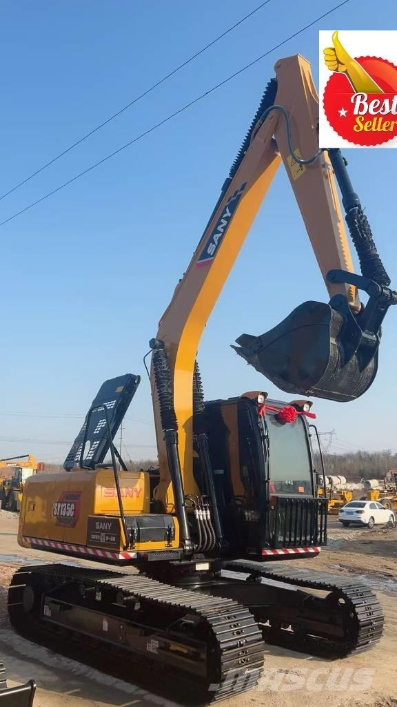 Sany SY 135 C حفارات زحافة