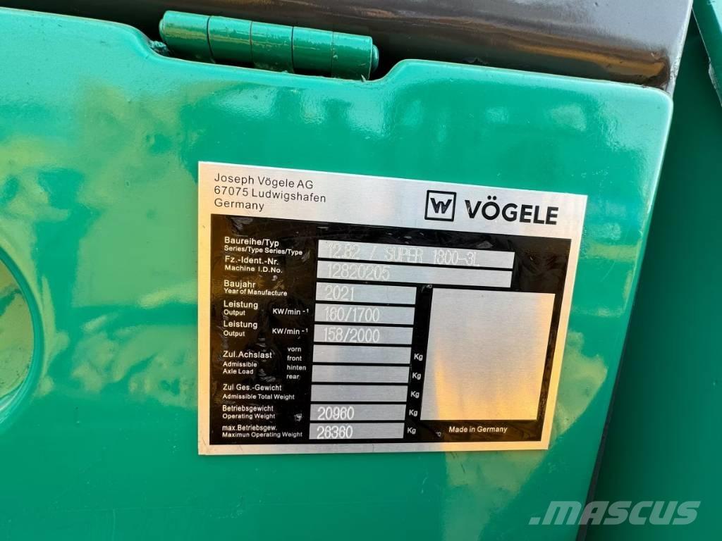 Vögele 1800-3 معدات السفلتة