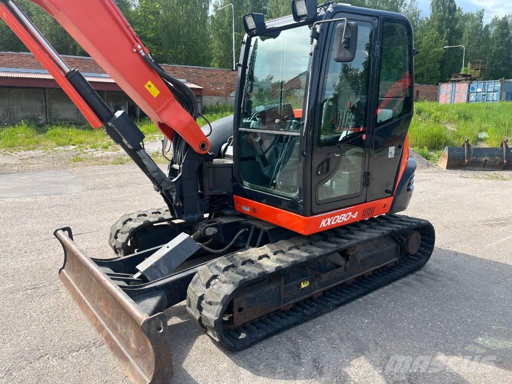 Kubota KX 080-4 حفارات وسط 7 طن - 12 طن