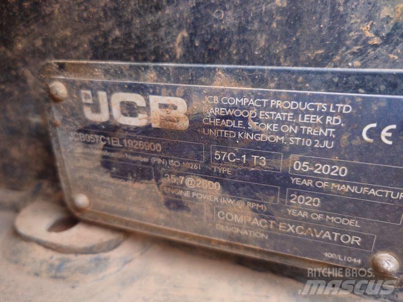 JCB 57 C-1 حفارات صغيرة أقل من 7 طن (حفارات صغيرة)