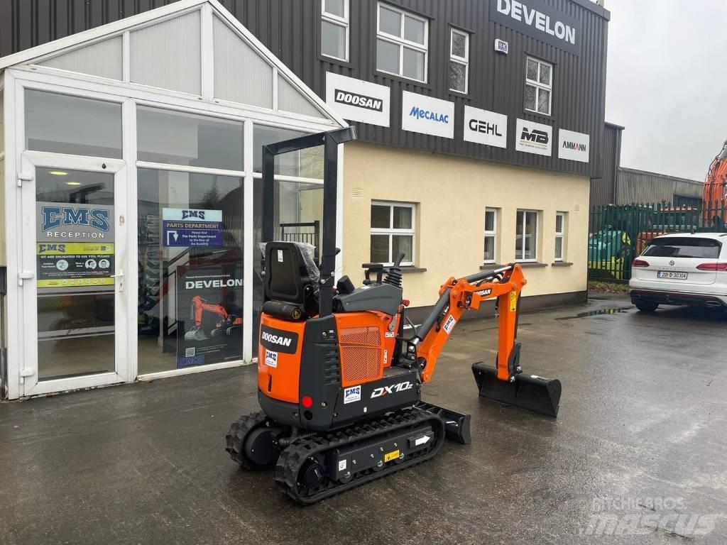 Doosan DX 10 Z حفارات صغيرة أقل من 7 طن (حفارات صغيرة)