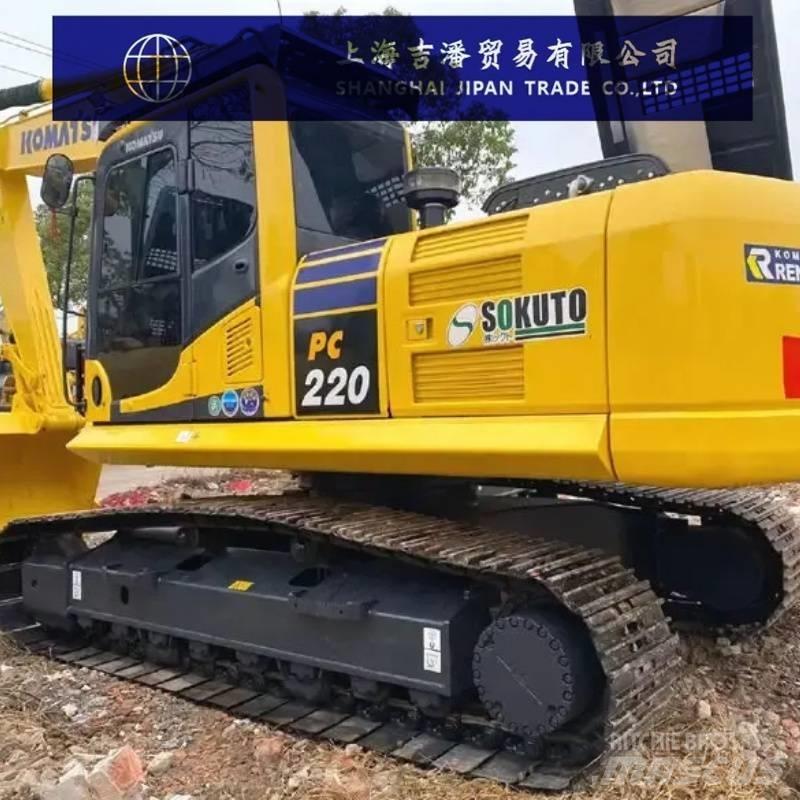 Komatsu PC 220 حفارات زحافة