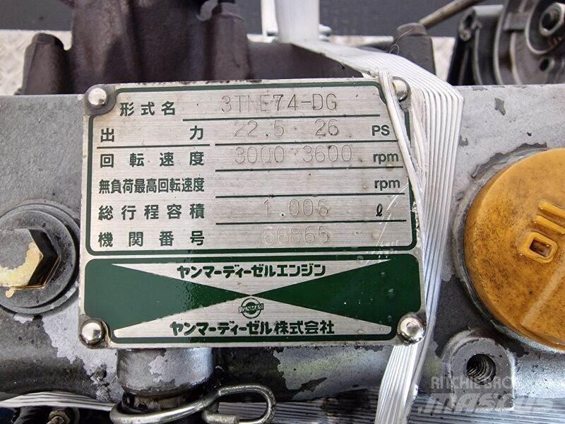 Yanmar 3TNE74-DG محركات