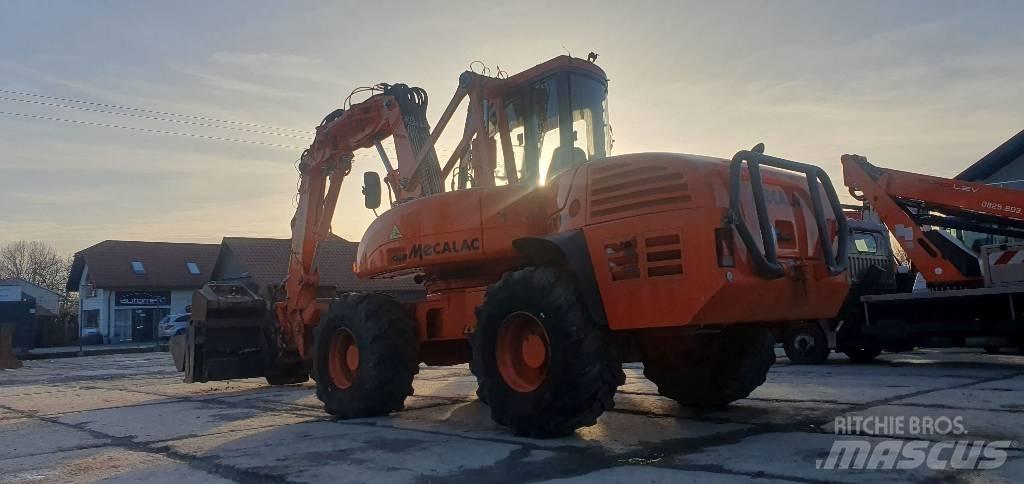 Mecalac 12 M TX حفارات بعجل