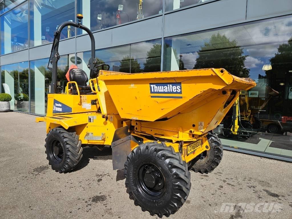 Thwaites 3 tonne عربات نقل قلابة للمواقع