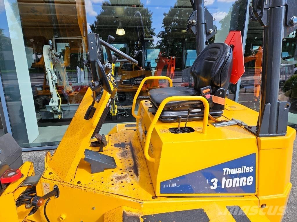 Thwaites 3 tonne عربات نقل قلابة للمواقع