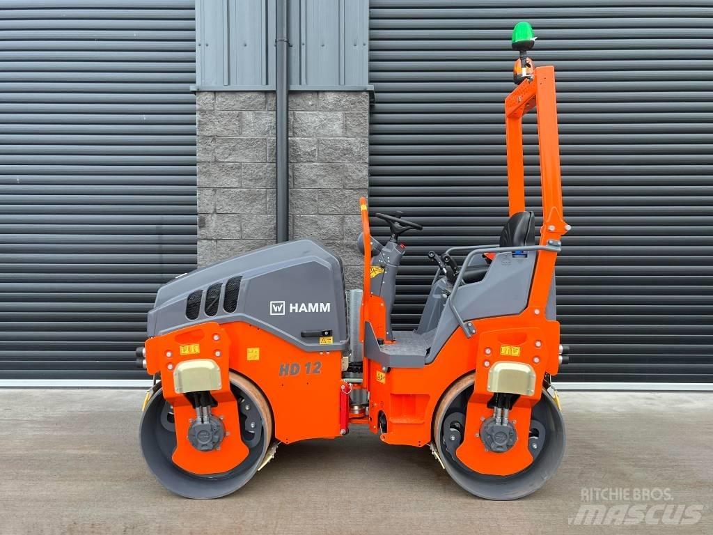 Hamm HD 12 VV مداحل ثنائية الاسطوانة