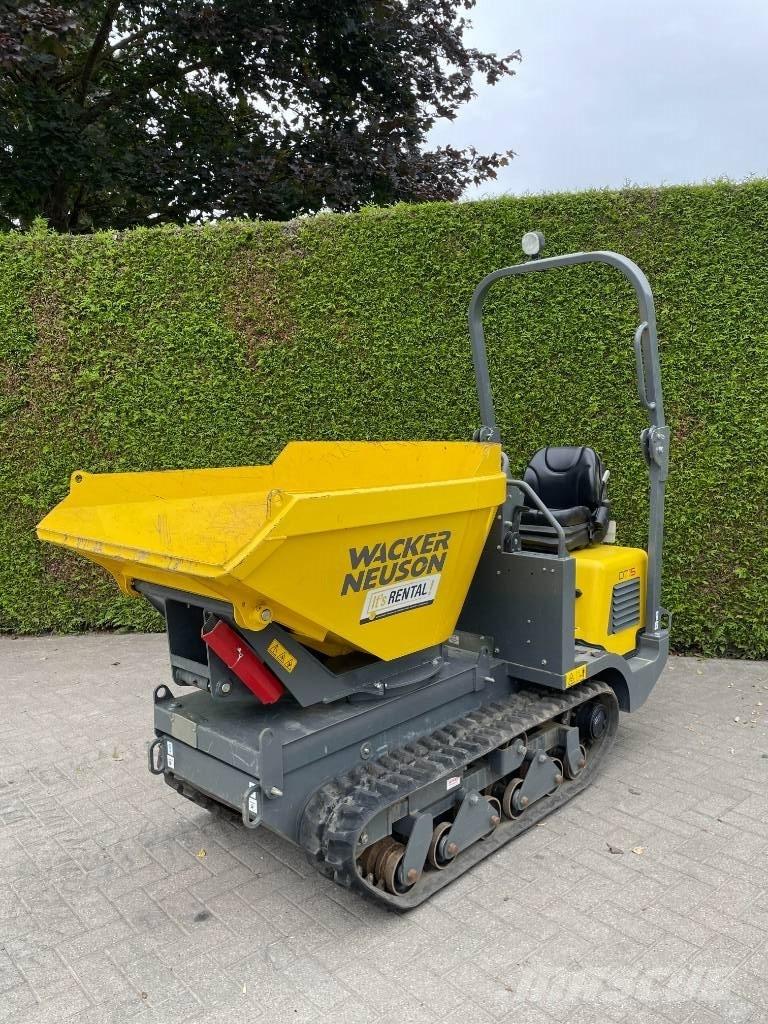 Wacker Neuson DT 15 عربات نقل قلابة مجنزرة