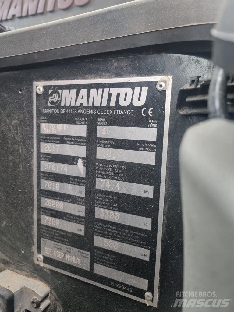 Manitou mt 733-105 مناولات متداخلة