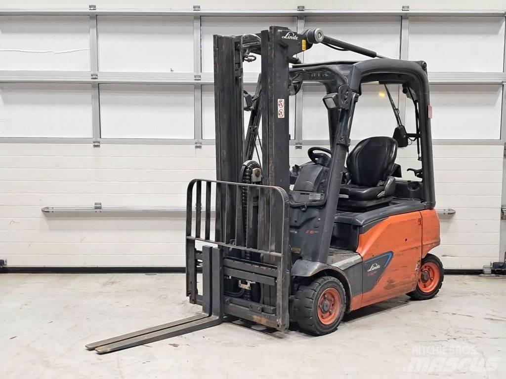 Linde E16P-02 شاحنات ذات رافعات شوكية تعمل بالكهرباء