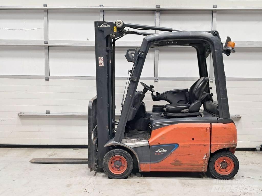 Linde E16P-02 شاحنات ذات رافعات شوكية تعمل بالكهرباء