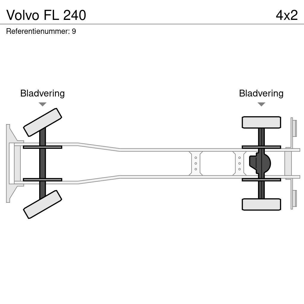 Volvo FL 240 شاحنات قلابة