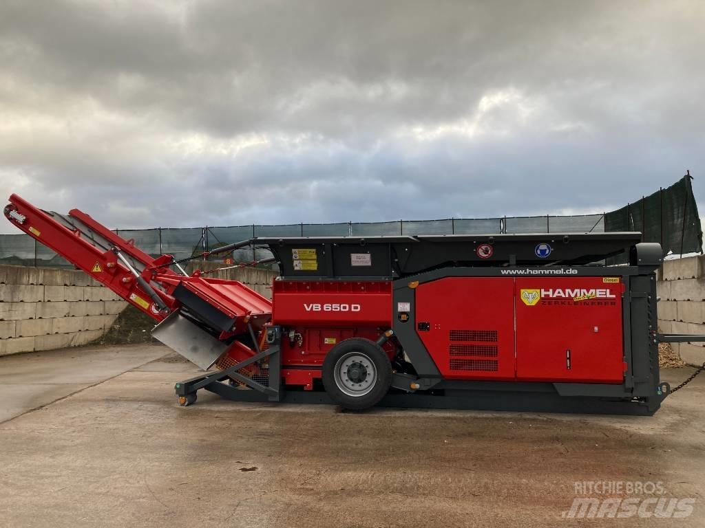 Hammel VB 650 D آلات تمزيق المخلفات