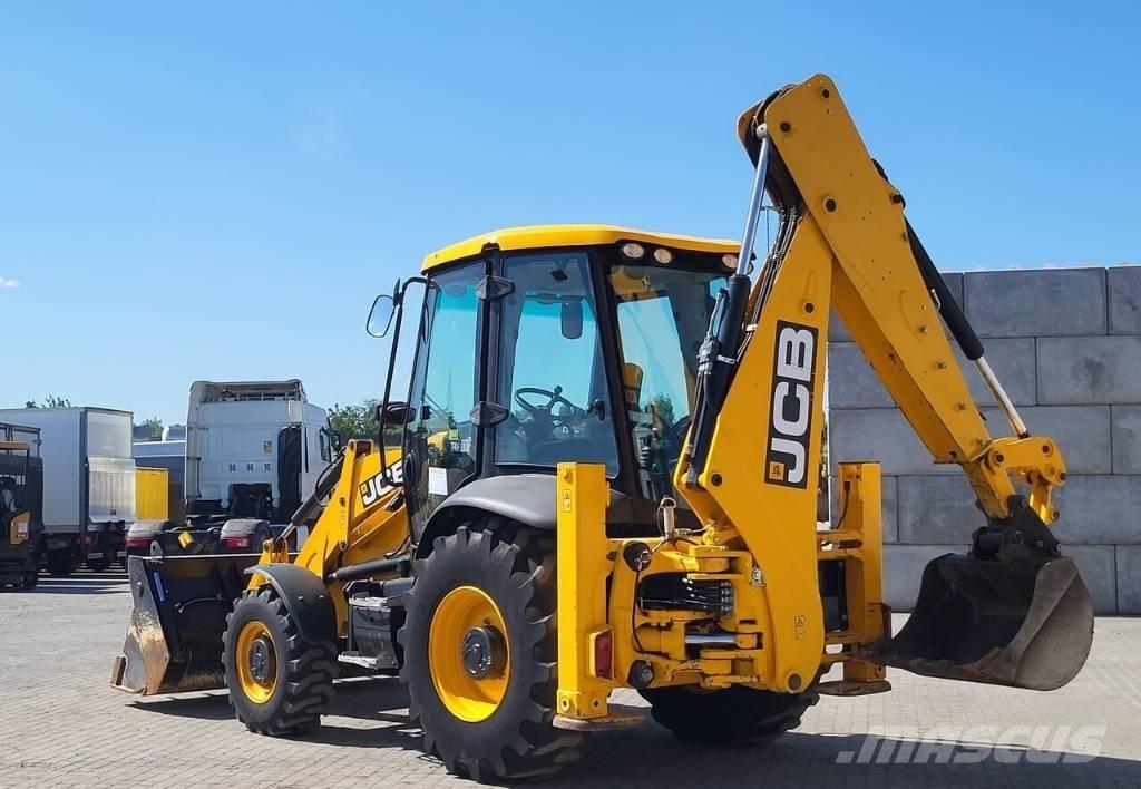 JCB 3CX لوادر ذات جرافات عكسية
