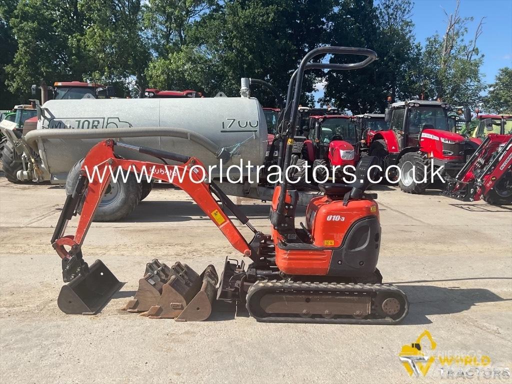 Kubota U 10-3 حفارات صغيرة أقل من 7 طن (حفارات صغيرة)