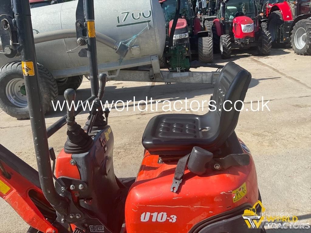 Kubota U 10-3 حفارات صغيرة أقل من 7 طن (حفارات صغيرة)