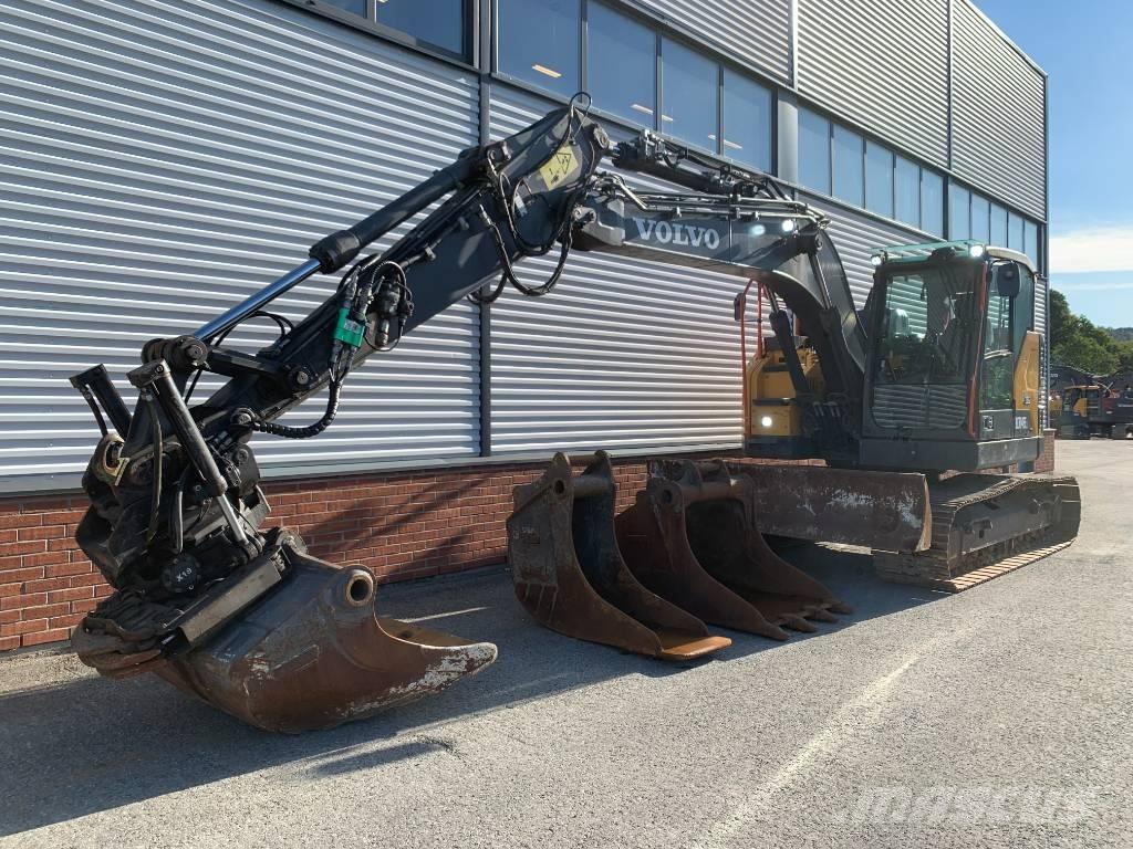 Volvo ECR145EL حفارات زحافة