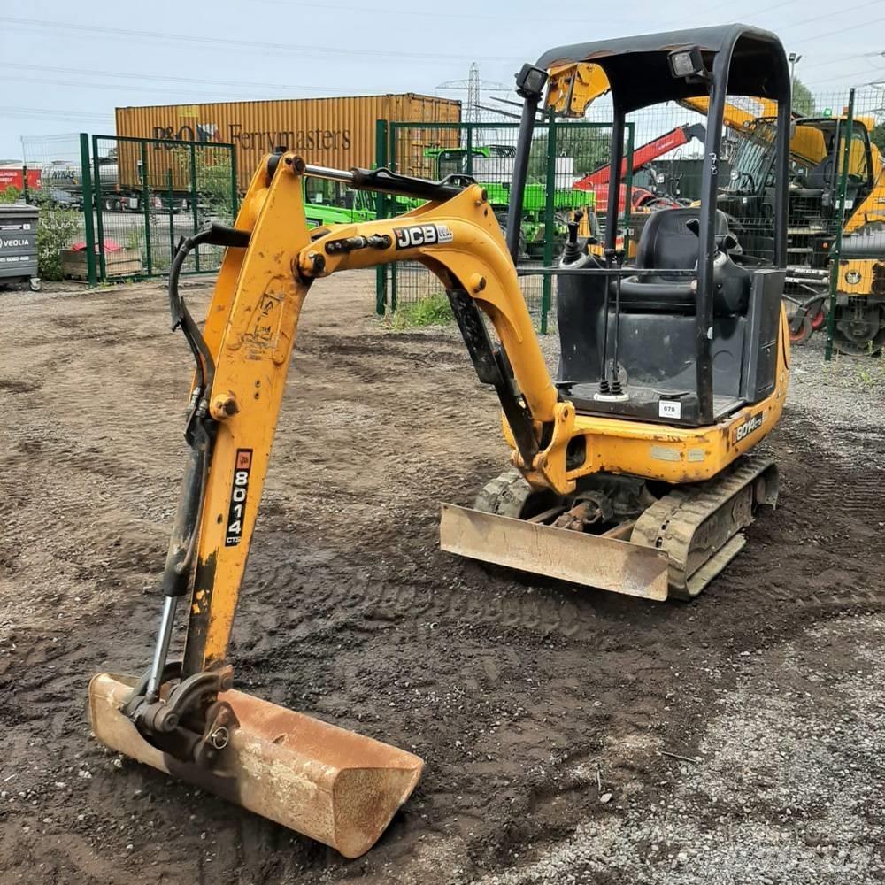 JCB 8014 حفارات صغيرة أقل من 7 طن (حفارات صغيرة)