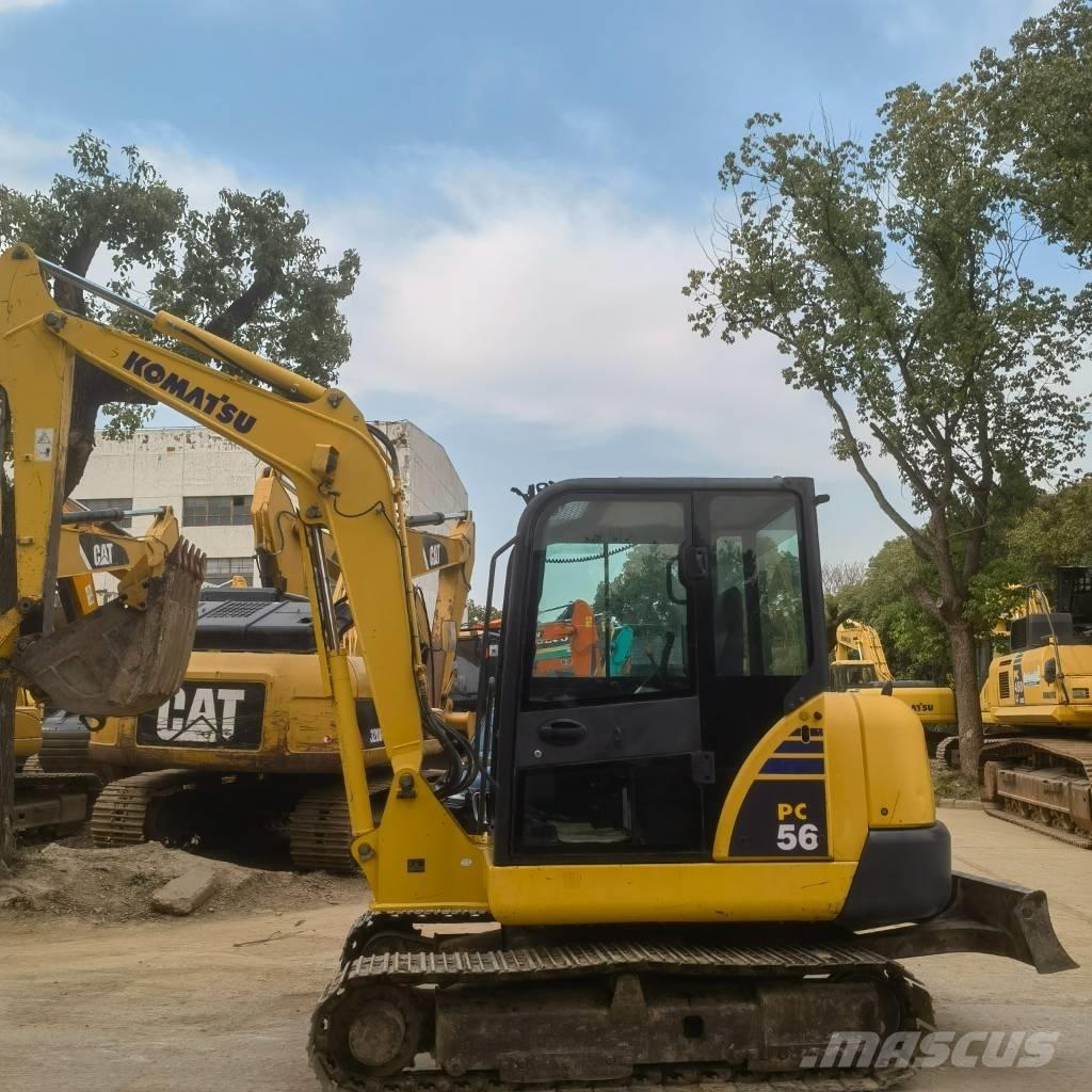 Komatsu PC56 حفارات زحافة