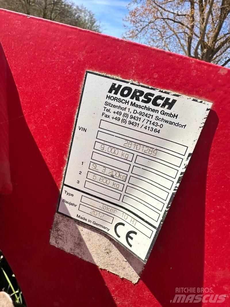 Horsch Joker 10 RT زحافات ساحقة