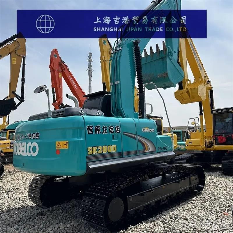 Kobelco 200 حفارات وسط 7 طن - 12 طن