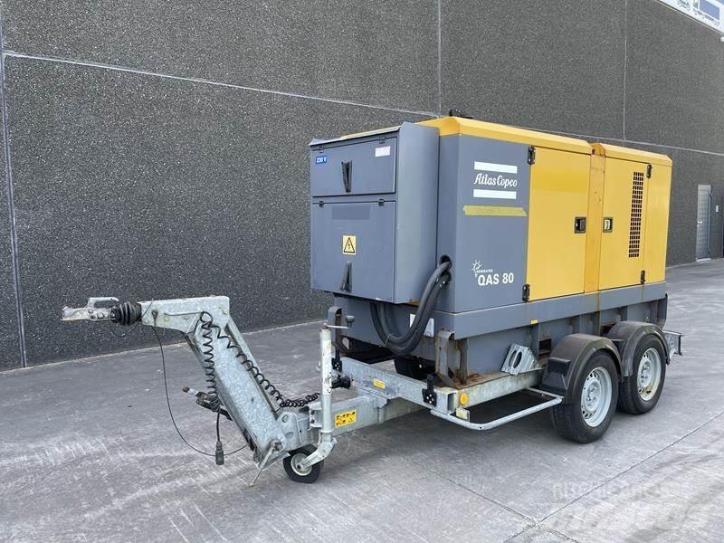 Atlas Copco QAS 80 مولدات ديزل