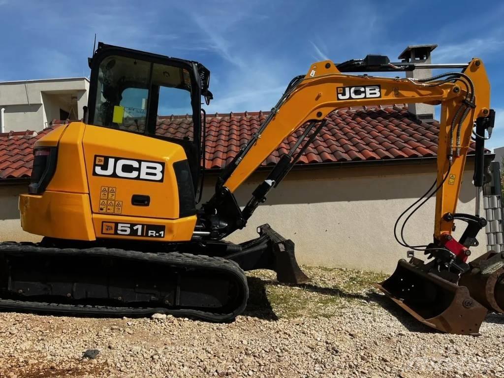 JCB 51 R-1 حفارات صغيرة أقل من 7 طن (حفارات صغيرة)