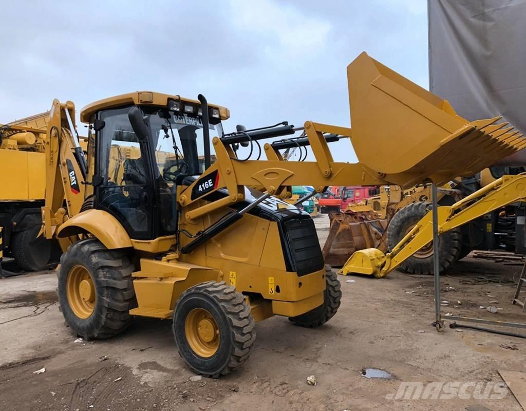 CAT 416E لوادر ذات جرافات عكسية