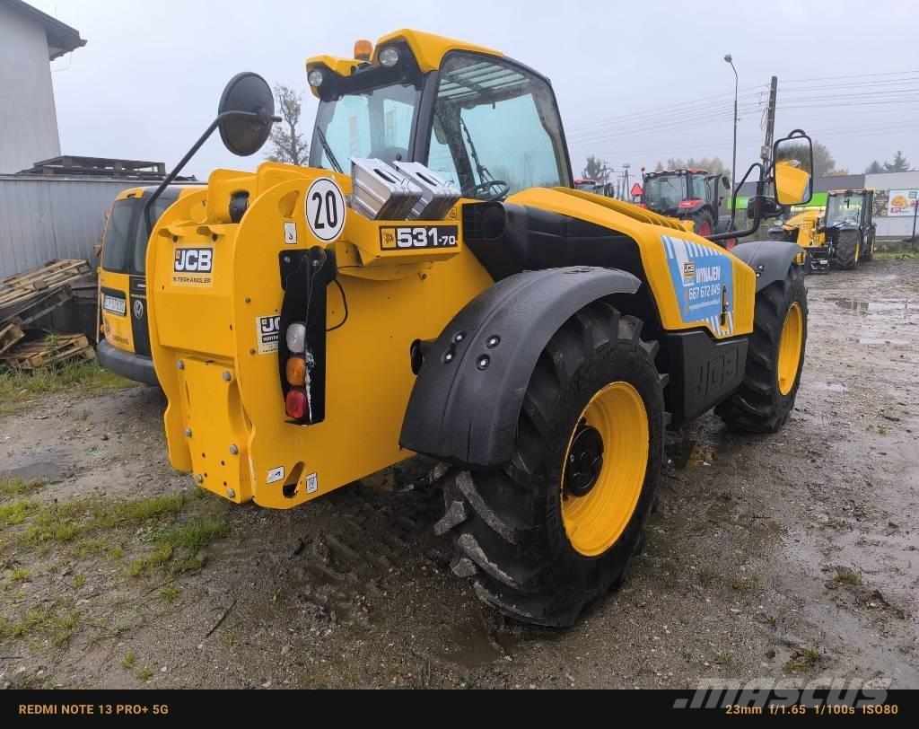 JCB 531-70 مناولات متداخلة