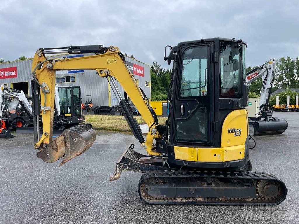 Yanmar Vio 33 U حفارات صغيرة أقل من 7 طن (حفارات صغيرة)