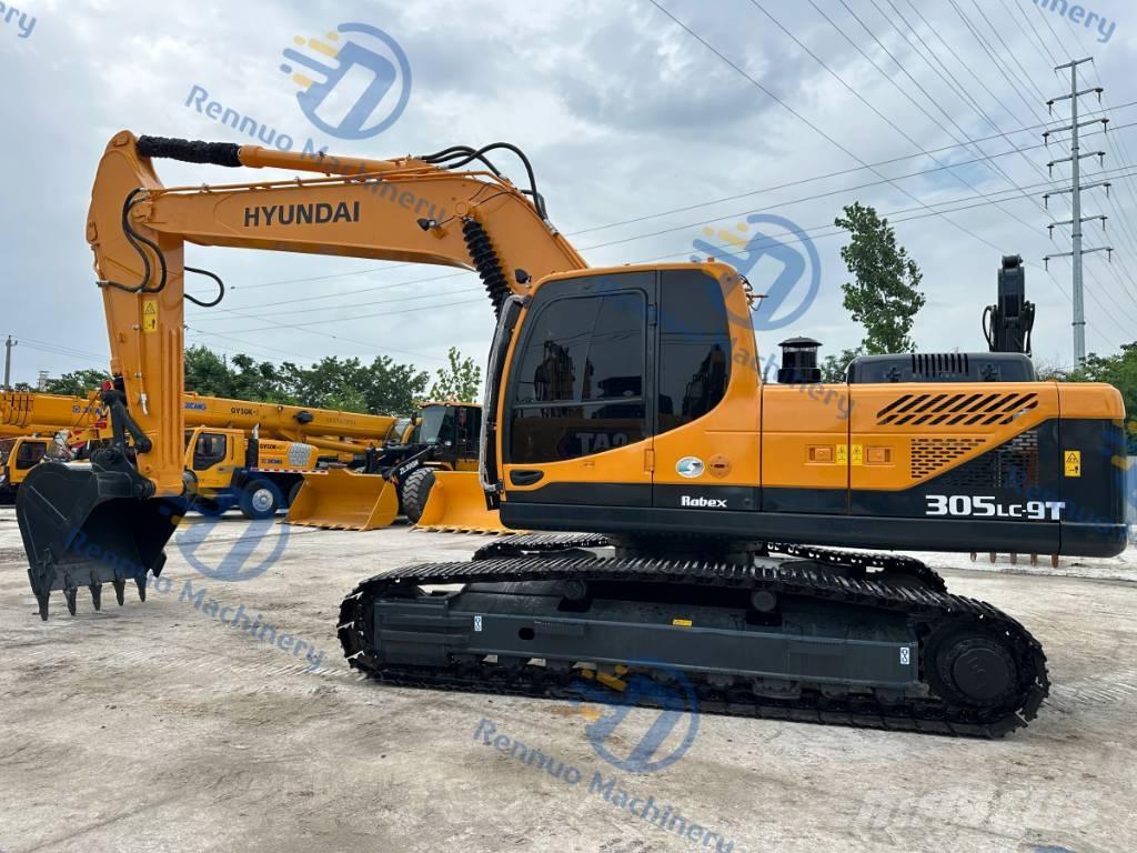 Hyundai R305LC-9T حفارات زحافة