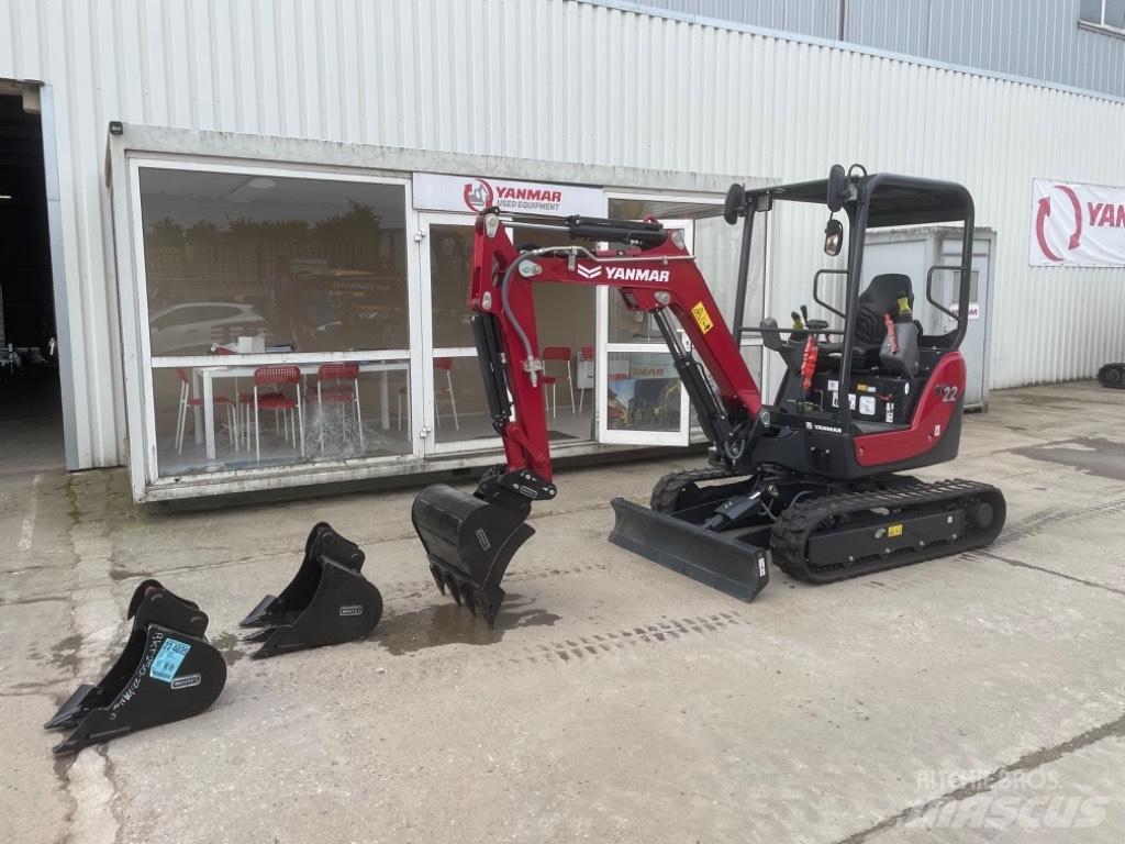 Yanmar SV22 (01546) حفارات صغيرة أقل من 7 طن (حفارات صغيرة)