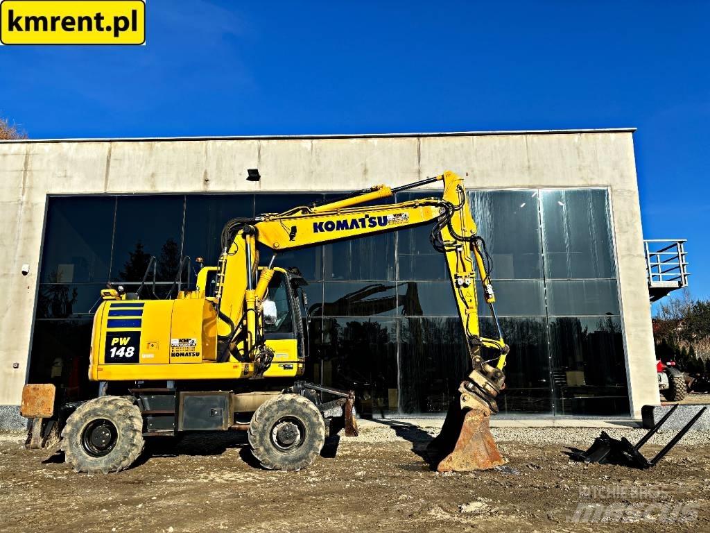 Komatsu PW 148-10 حفارات بعجل