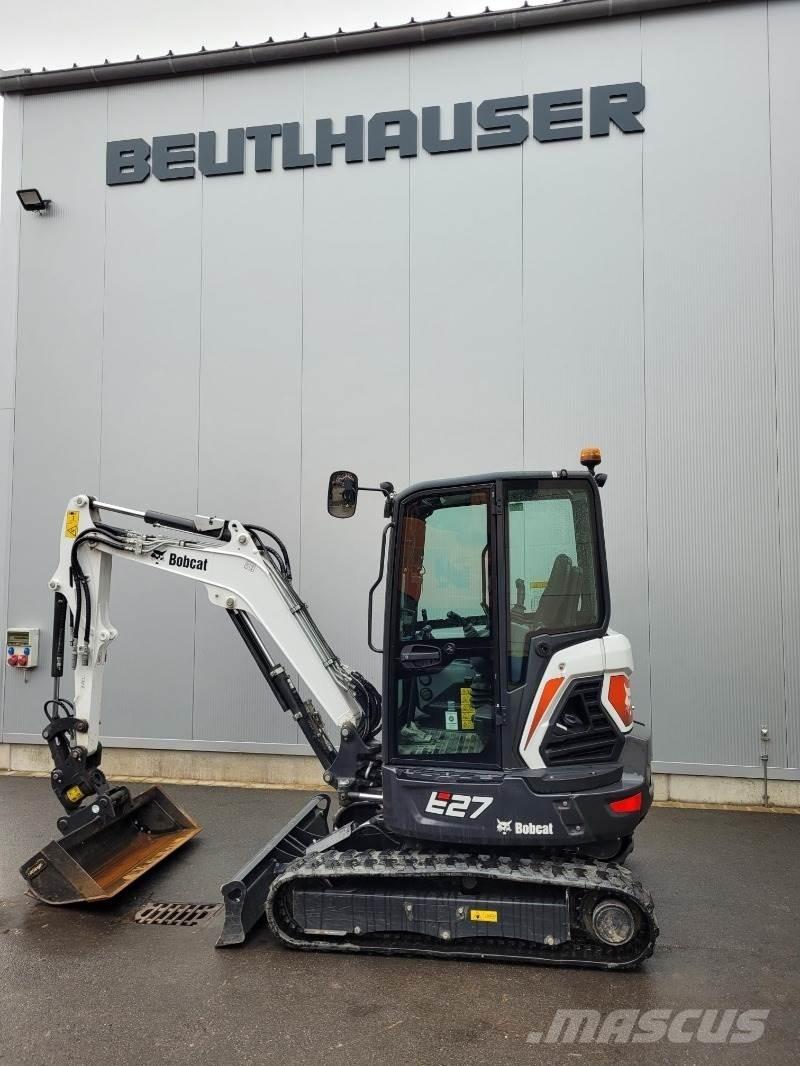 Bobcat E27 حفارات صغيرة أقل من 7 طن (حفارات صغيرة)